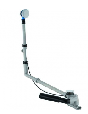 Слив-перелив для ванны с поворотным механизмом Geberit d52, с декор. комплектом, спец. размер, хром