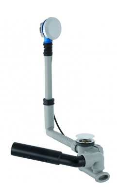 Слив-перелив для ванны с поворотным механизмом Geberit d52, с декор. комплектом хром