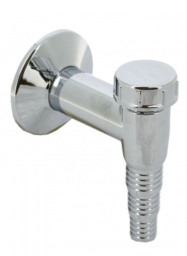 Сифон McAlpine для подключения слива бытовой техники с обр. клап. и отражателем выход D=32 мм хром