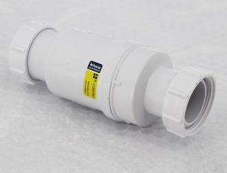 Сифон McAlpine самозакрывающийся сливной ("сухой" клапан) вход 1 1/2" В выход компрес. D=40 мм уп. пакет