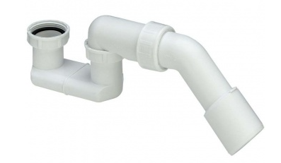 Сифон для душевого поддона с отводом 45 град. без выпуска VIEGA 40/50мм