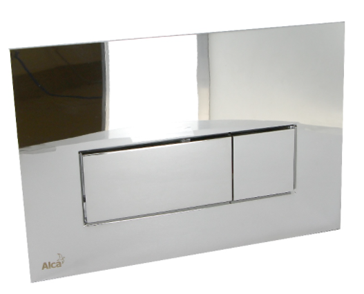 Кнопка смыва Alcaplast M581 пластик хром