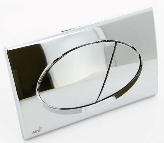 Кнопка смыва Alcaplast M71 пластик хром