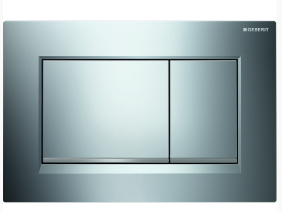 Кнопка смыва Geberit Sigma30 матовый хром, хром