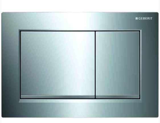 Кнопка смыва Geberit Omega30 хром, матовый хром