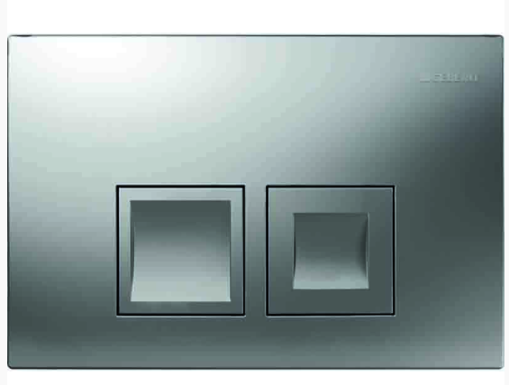 Кнопка смыва Geberit Delta50 матовый хром