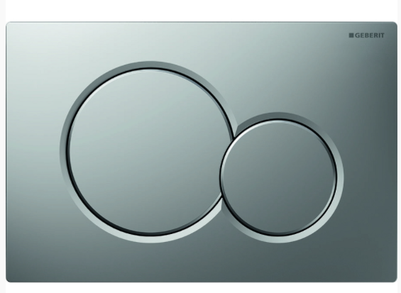 Кнопка смыва Geberit Sigma01 матовый хром