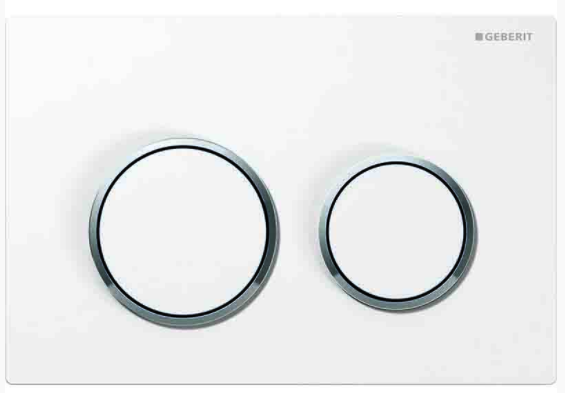 Кнопка смыва Geberit Omega20 белый, хром