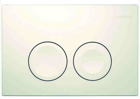 Кнопка смыва Geberit Delta21 Alpine белый