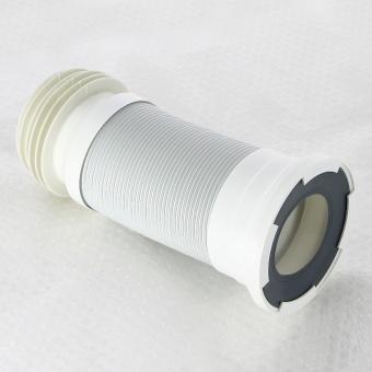 Труба фановая Alcaplast L240-600 мм гофр. DN80/110 x 100/120 мм для выпуска унитаза A97