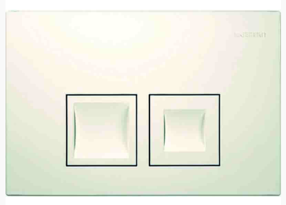 Кнопка смыва Geberit Delta50 Alpine белый