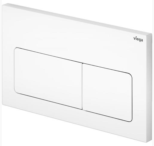 Кнопка смыва Prevista Visign for Life 5 альпийский белый для смывных бачков Viega пластик