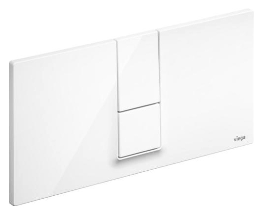 Кнопка смыва Visign for Style14 пластик цвет-нерж. сталь для бачков Visign2 с 2-х объемным смывом