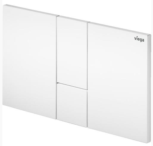 Кнопка смыва Prevista Visign for Style 24 альпийский белый для смывных бачков Viega пластик