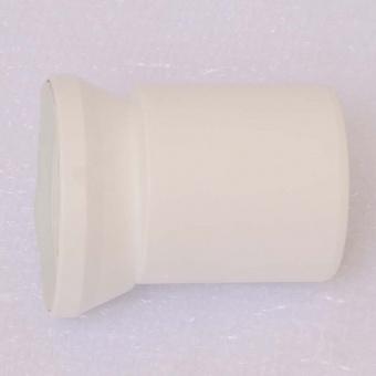 Отвод для унитаза белый с манжетным уплотнением VIEGA с эксцентриковой муфтой 103231