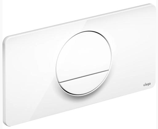 Кнопка смыва Viega Visign for Style13 матовый хром пластик для бачков Visign2 с 2-х объемным смывом