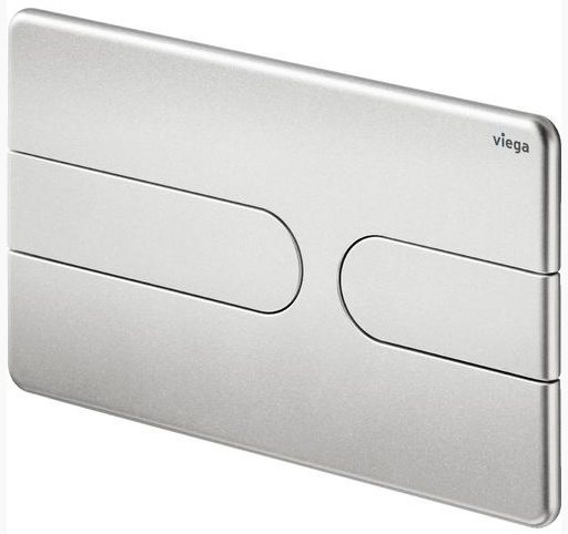Кнопка смыва Prevista Visign for Style 23 матовый хром для смывных бачков Viega пластик