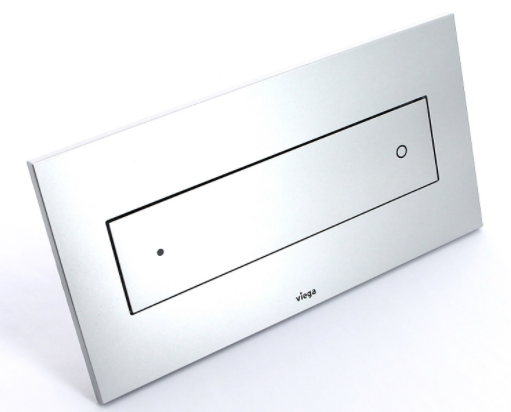 Кнопка смыва Viega Visign for Style12 матовый хром для Visign2