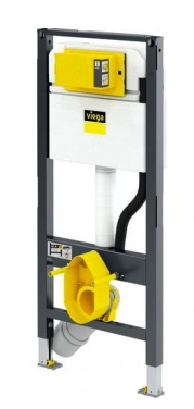 Модуль Prevista Dry для подвесного унитаза 112 см Viega с подключением для унитаза-биде