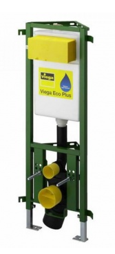 Инсталляция Viega для унитаза Eco Plus с панелями смыва Visign