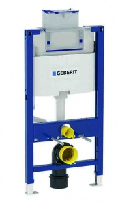 Модуль Geberit Duofix для подвесного унитаза, 98 см, с бачком Omega 12 см