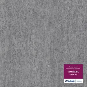 Линолеум Tarkett Travertine Grey 02