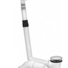 Слив-перелив Multiplex для стандартных ванн VIEGA 40/50 сливное колено 45° click-clack