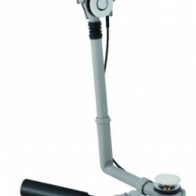 Слив-перелив для ванны Geberit PushControl d52, L 26 см, с декор. комплектом и соед. коленом, хром