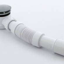 Сифон McAlpine бутылочный для поддона 50-75 мм с выпуском высота трапа 65 мм выход D=40/50 мм