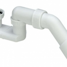 Сифон для душевого поддона с отводом 45 град. без выпуска VIEGA 40/50мм