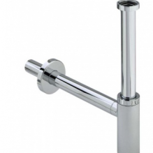 Сифон бутылочный Viega 1"1/4х32 Eleganta1, горизонт. отвод, хромир. латунь