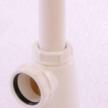 Сифон бутылочный без отвода, без розетки пластиковый VIEGA 1"1/4х40