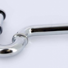 Сифон трубный c горизонтальным отводом хромированный VIEGA