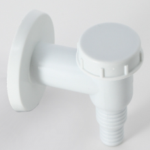 Сифон Alcaplast для стиральной машины наружный пластик белый