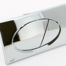 Кнопка смыва Alcaplast M71 пластик хром