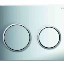 Кнопка смыва Geberit Omega20 хром, матовый хром