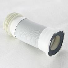 Труба фановая Alcaplast L240-600 мм гофр. DN80/110 x 100/120 мм для выпуска унитаза A97