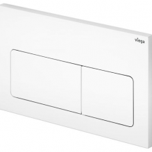 Кнопка смыва Prevista Visign for Life 5 альпийский белый для смывных бачков Viega пластик