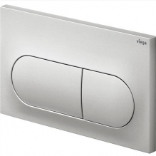 Кнопка смыва Prevista Visign for Life 6 матовый хром для смывных бачков Viega пластик