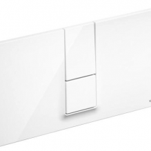 Кнопка смыва Visign for Style14 пластик цвет-нерж. сталь для бачков Visign2 с 2-х объемным смывом