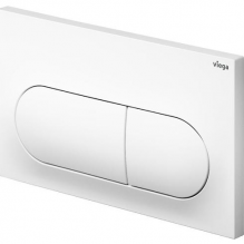 Кнопка смыва Prevista Visign for Life 6 альпийский белый для смывных бачков Viega пластик