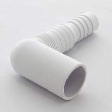 Адаптер McAlpine под углом 90" для подключения слива бытовой техники выход D=32 мм белый MRWMF90-32