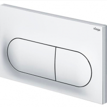 Кнопка смыва Prevista Visign for Life 6 хром для смывных бачков Viega пластик