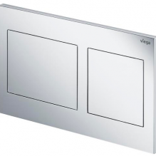 Кнопка смыва Prevista Visign for Style 21 хром для смывных бачков Viega пластик