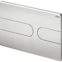 Кнопка смыва Prevista Visign for Style 23 матовый хром для смывных бачков Viega пластик