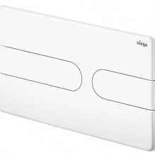 Кнопка смыва Prevista Visign for Style 23 альпийский белый для смывных бачков Viega пластик